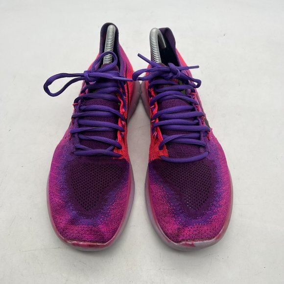 Nike Free RN Flykni 880844-600  Women`s Size 9.5 Running Shoes Athletic Sneakers - Picture 2 of 11